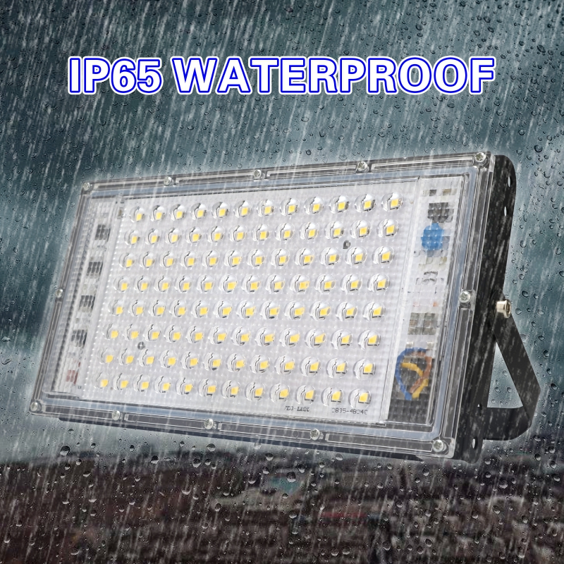 DSELCHUN-foco reflector Led para exteriores 100W, CA 220V 230V 240V, IP65, farola LED impermeable, iluminación de paisaje