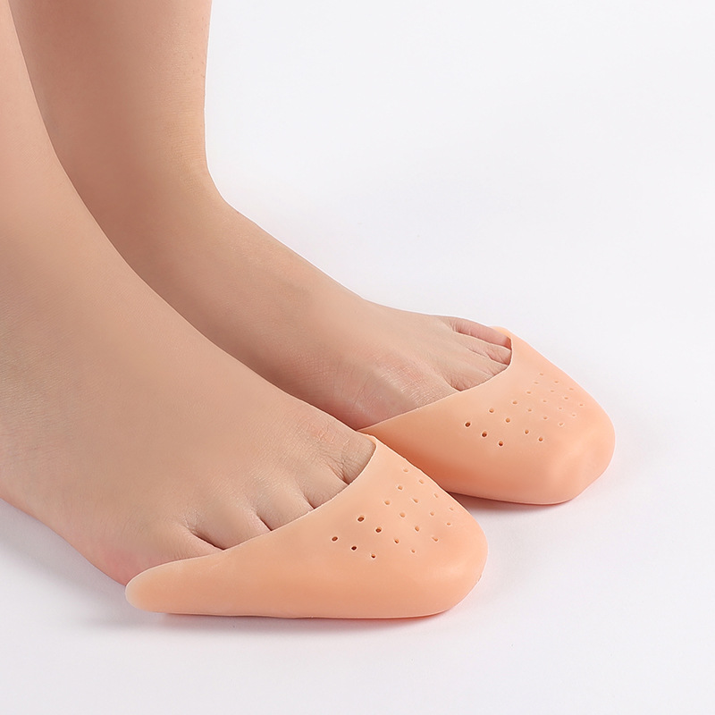 Grote Teen Stijltang Duim Valgus Beschermer Siliconen Gel Voet Vingers Teen Separator Bunion Versteller Voeten Pads Verlichting Voetpijn: Paars