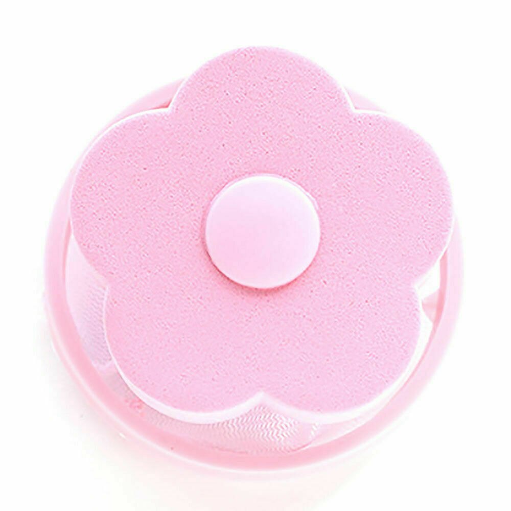 1Pc Washing Machine Balls Hair Lint Fluff Grabbing Remover Reusable Laundry Ball: Pink