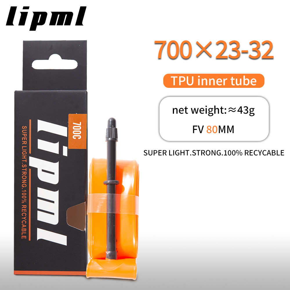 TPU Lightweight Tube 700C ROAD Bicycle Inner Tube 700x23c 700x25c 700x28c 700x32c 700x40c 700x45c GRAVEL Bicycle Accessories: SKY BLUE