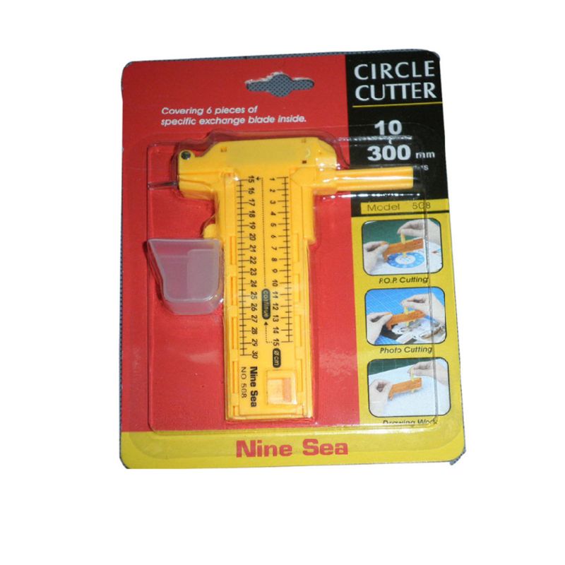 Kompassen Cirkel Cutter Utility Fotopapier Cutter Circulaire Tool Diy Apparaat
