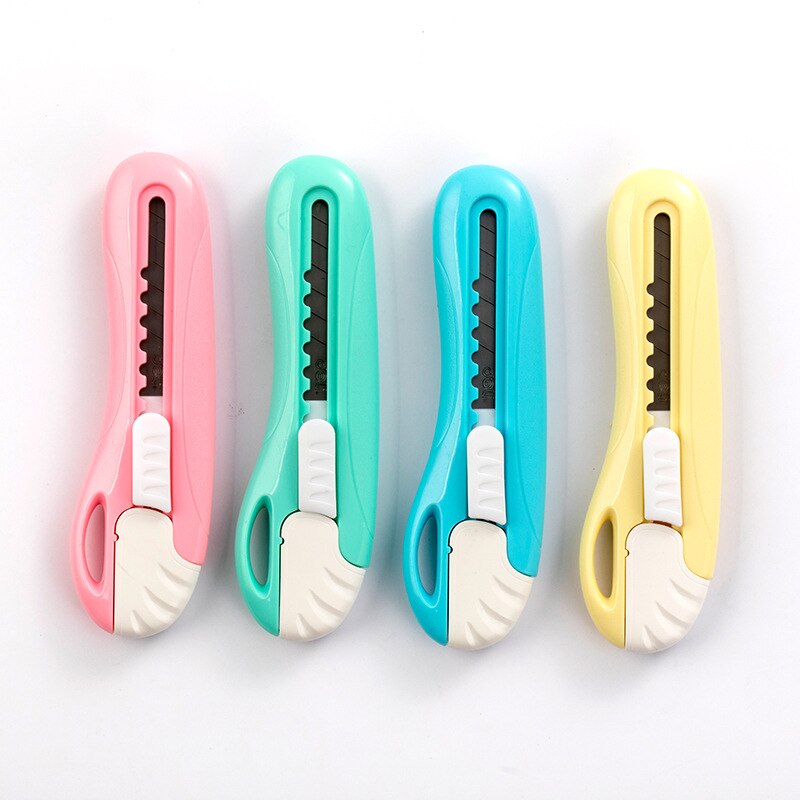 Small Hand Paper Razor Cutter 1 Pc Cute Solid Color Mini Portable Utility Knife ... – Vicedeal