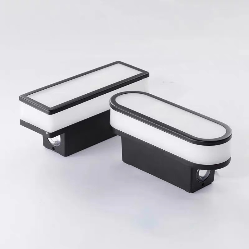 LED-Wandleuchte, wasserdicht, für Höhle Außenbereich, Aluminium-Wandleuchte, Veranda/Garten/Schlafzimmer, Innenbereich, moderne nordische Wandleuchte, 7 W, 10 W, 85–265 V