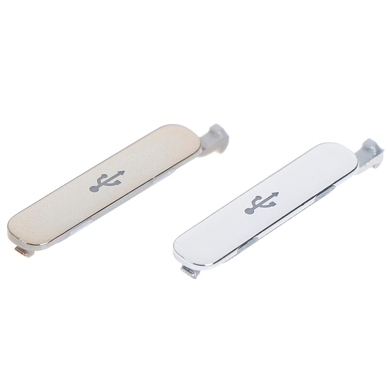 2 piezas de tapa de puerto de carga USB para Samsung Galaxy S5 puerto de carga enchufe de polvo teléfono móvil enchufe a prueba de polvo reemplazo