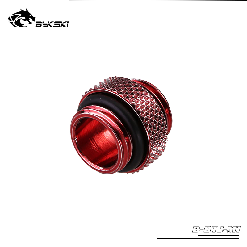 BYKSKI G1/4'' Mini Dual External Thread Connection double male adapter thread 4.5MM Computer Accessories Fittings