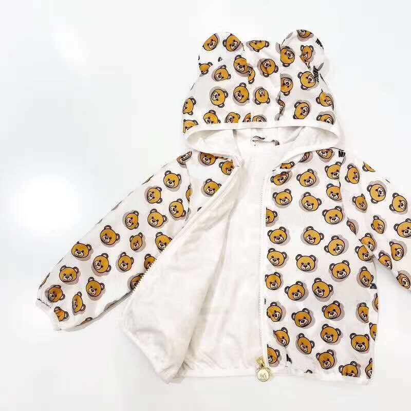Baby bjørn soltæt tøj vindjakke let og åndbart lys baby dreng pige frakke børn soltæt tøj