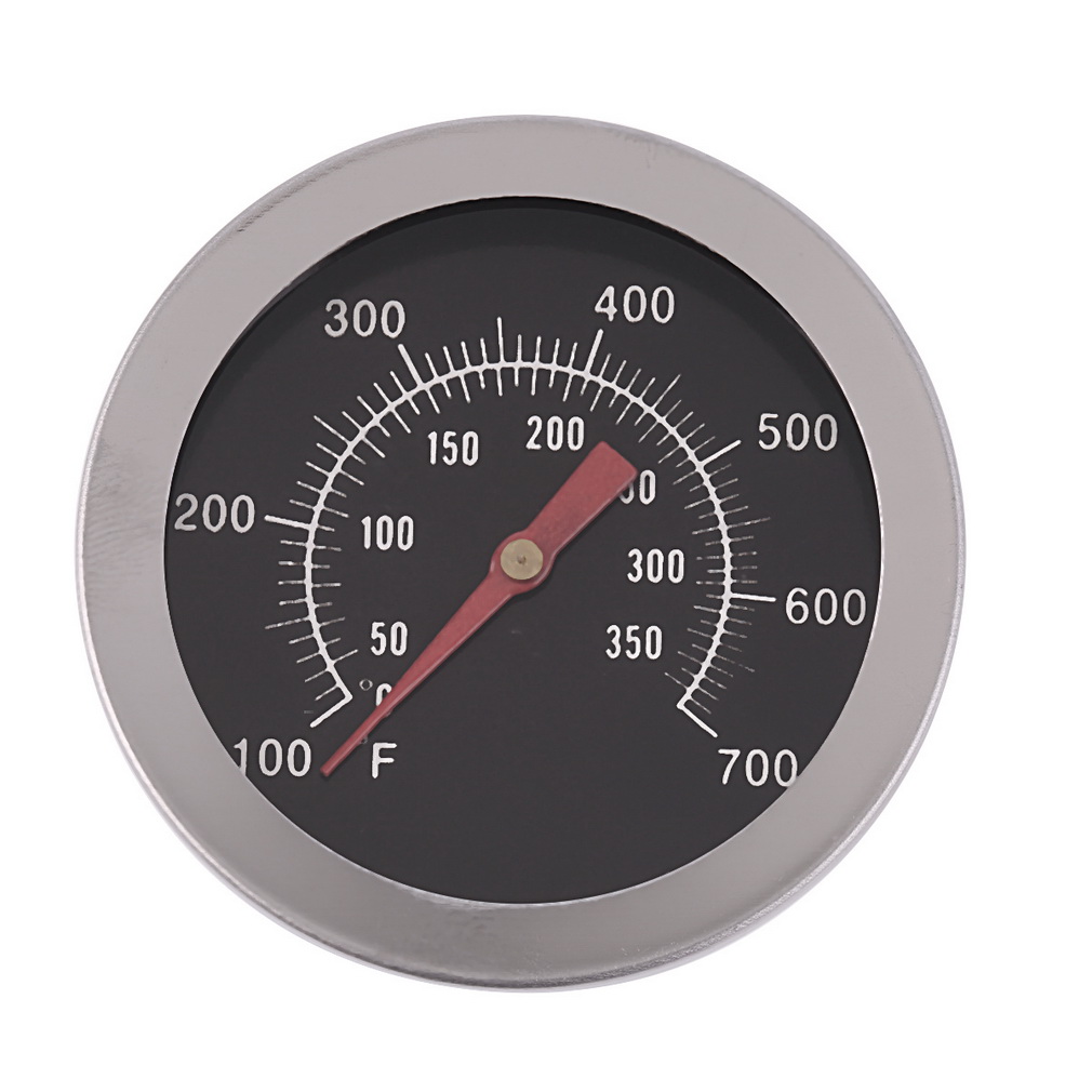 Rvs Oven Thermometers BBQ Smoker Pit Grill Bimetaal thermometer Temp Gauge met Dual Gage 500 Graden Koken Gereedschap