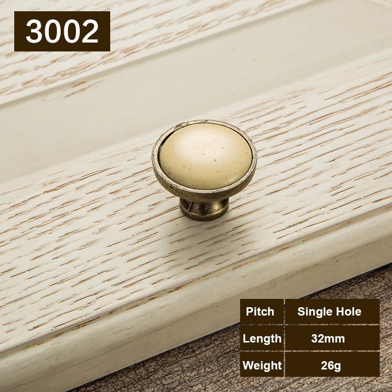 Classic Ceramic Door Handles Antique Kitchen Cabinet Knobs and Handles for Cupboards Drawer Pulls Handles Furniture Hardware: J