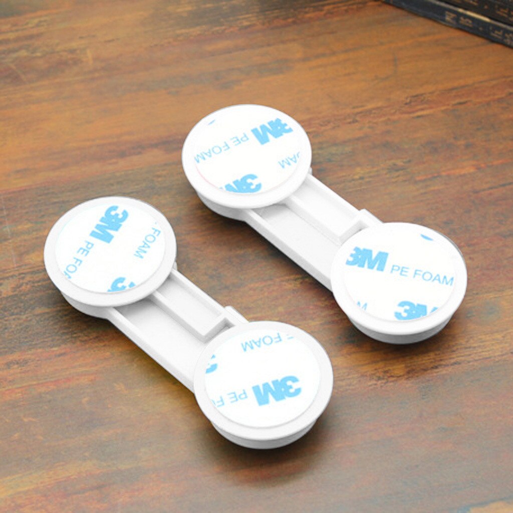 Child Lock Protection Of Children Locking Doors For Children's Safety Kids Safety Plastic Protection Safety Lock Gadgets #3G