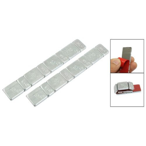 4 stuks Zelfklevende Autoband Balanceren Gewichten Strips 2.1 oz 60g