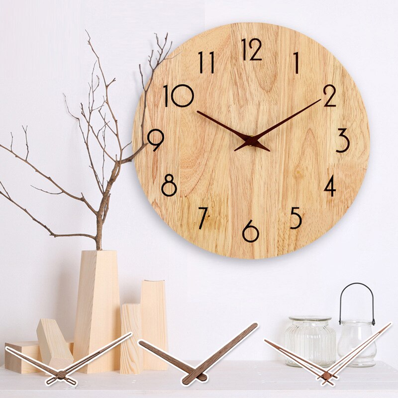 11 arten Jahrgang Holz-Zeiger wanduhr Holz hände 14 Zoll uhr DIY kreative Uhr skala nadel ersetzen teil Zubehör