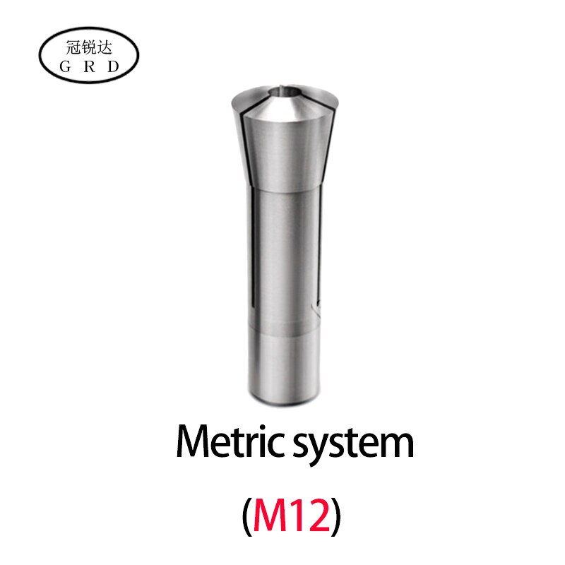 R8 3mm 4mm 5mm 6mm 8mm 10mm 12mm 14mm 16mm 18mm collet chuck Milling machine Cutter holder M12 7/16 for R8 Collet Chuck Holder: R8-6mm / M12