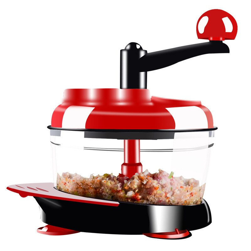 Generic Food Chopper Processor 2500 Ml, Handmatige Vleesmolen