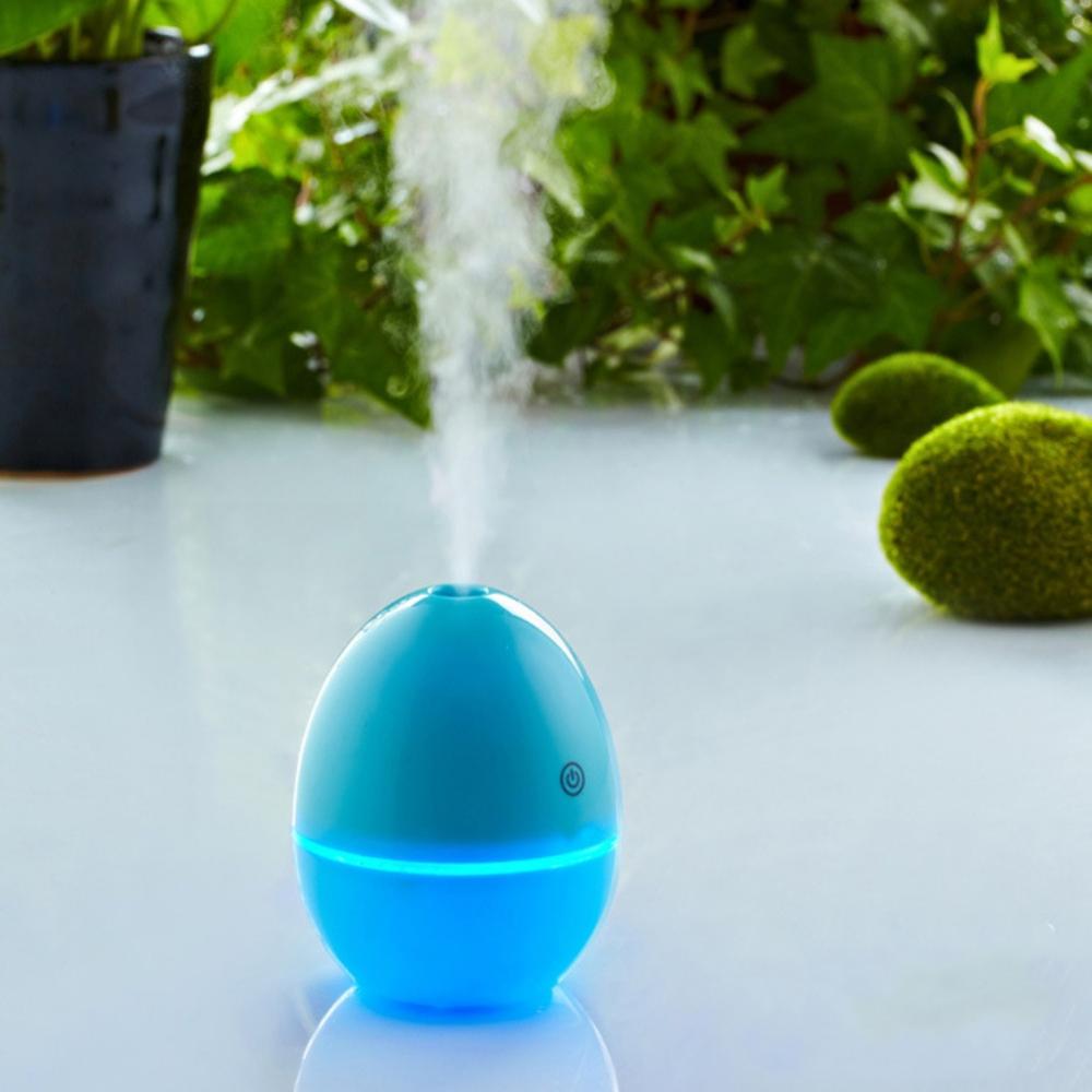 Oczyszczacz powietrza rozpylacz dyfuzor 50 ML w kształcie jajka ultradźwiękowy nawilżacz USB przenośny Atomizer dla biura