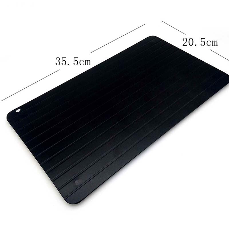 9 ganger effekt hurtig tining brett tine frossen mat kjøtt frukt hurtig tining tallerken bord tining husholdning kjøkken gadget
