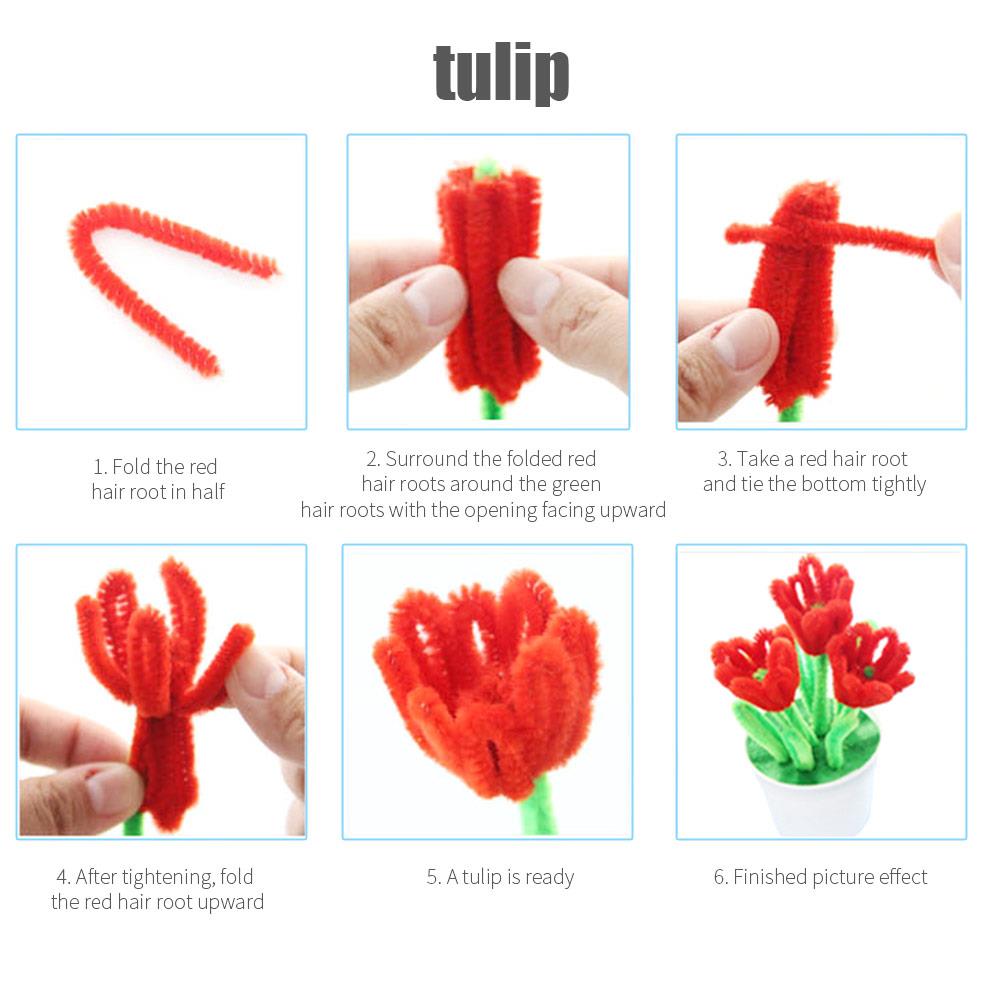 100 Uds. Juguetes hechos a mano para niños Diy juguete colorido niños 10 colores mezcla estudiante artesanía casa