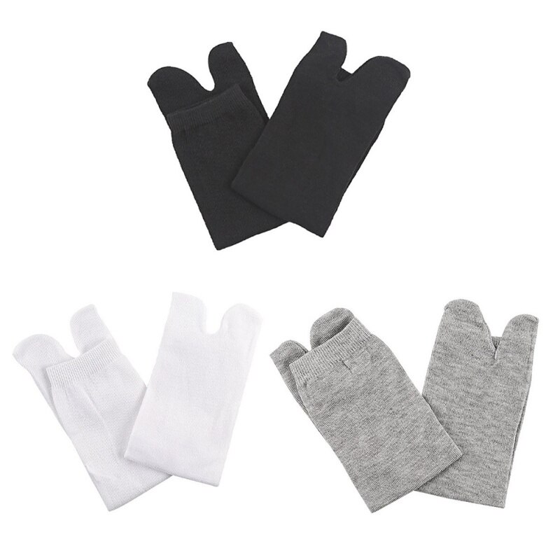 Zwei Finger Socken 1 Paar unisex Japanischen Kimono kippen floppen Sandale Teilt Zwei Zehen Socken