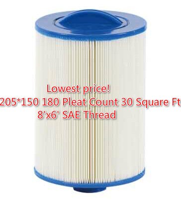 Amme suodatin allas spa suodatin kylpy patruuna 205 x 150mm 8 ' x6 ' sae kierre