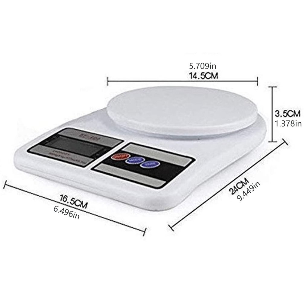 Balanza electrónica de cocina SF-400, balanza Digital de alta precisión para el hogar, balanza de joyería con diamantes dorados