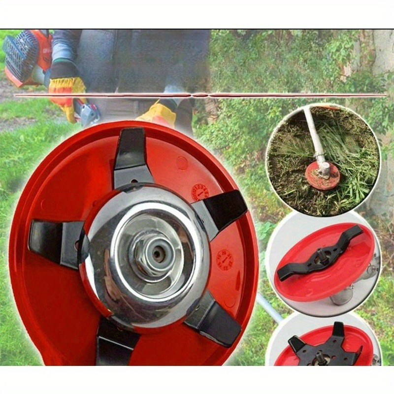 Universele Bosmaaier Mes Trimmer Hoofd Metalen Messen Trimmer Tuin Gras Paddy Veld Droog Land Grasmaaier Machine Tool
