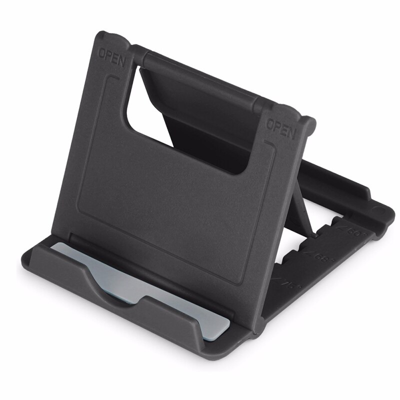 Universal Mobile PhoneStand Stable Portable Foldable Plastic Holder Cellphone Desk Holder Bracket Support For Phones: 1