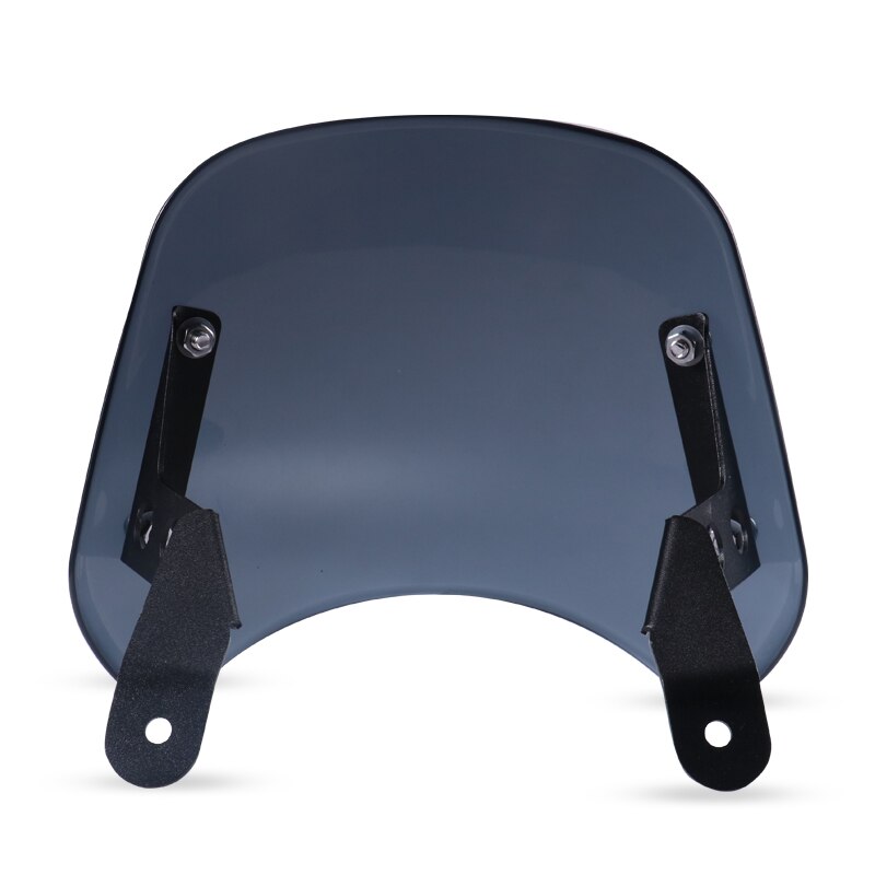 Motorcycle Black/Smoke/Clear Front Headlight Windshield Fairing Windscreen Deflector For Benelli Leoncino 250: Smoke