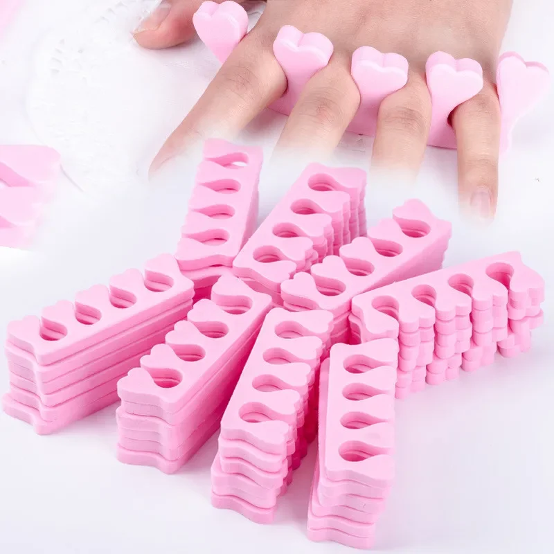 Separadores de dedos para decoración de uñas, esponja para pies, esmalte de Gel UV suave, herramientas de belleza, paquete de manicura y pedicura, Kits de uñas