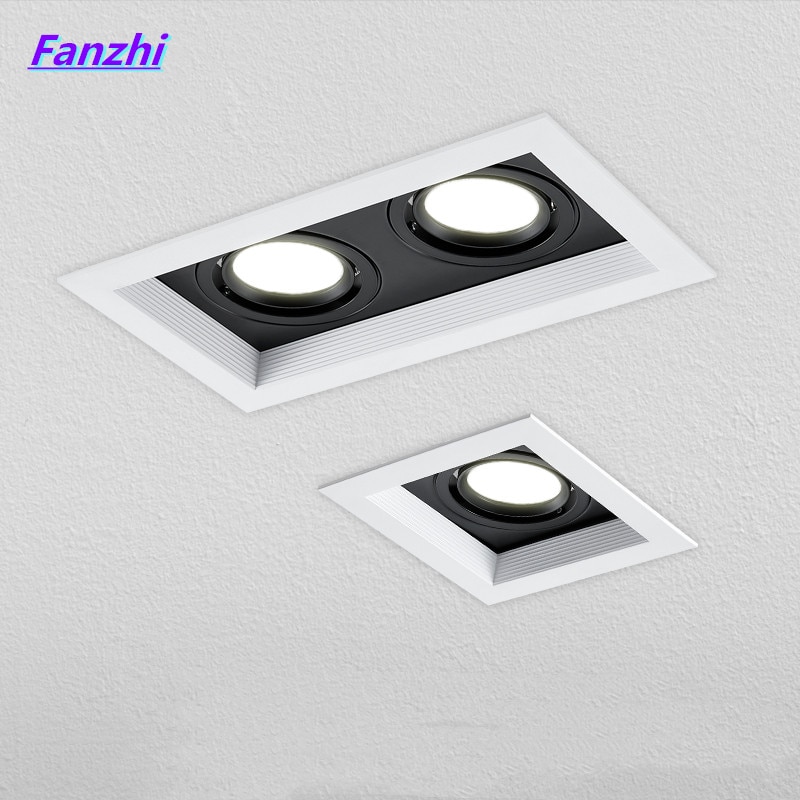 Luz Led empotrable para techo, foco COB regulable, 10w, 20W, 30W, iluminación interior, AC110V-220V