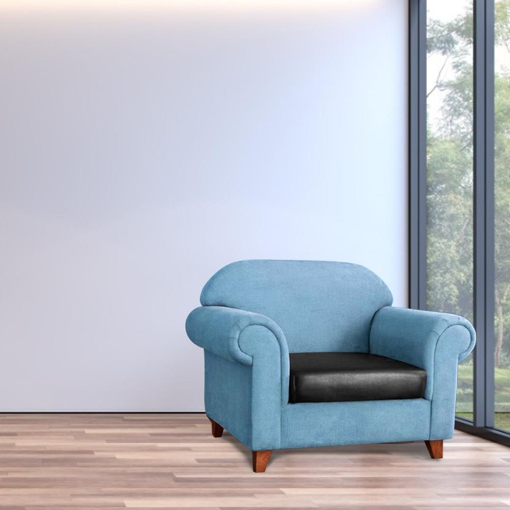 Elastisk pu læder sofa pudebetræk vandtæt stol slipcovers møbler protector slip cover til sofa sæde og hjem