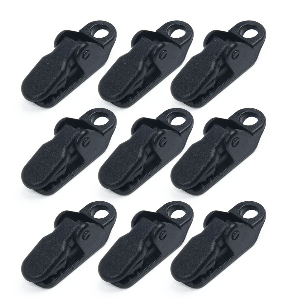 10PCS Awning Clamp Clip Snap Outdoor Camping Tent Holder Tools Accessories 3.5*0.8cm Durable And Lightweight