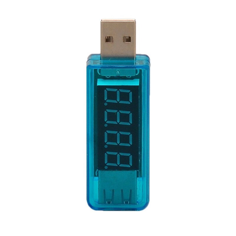 KW-202 Digital Display USB portable tension tester voltmeter battery tester for Power Bank Cell Mobile Phone blue