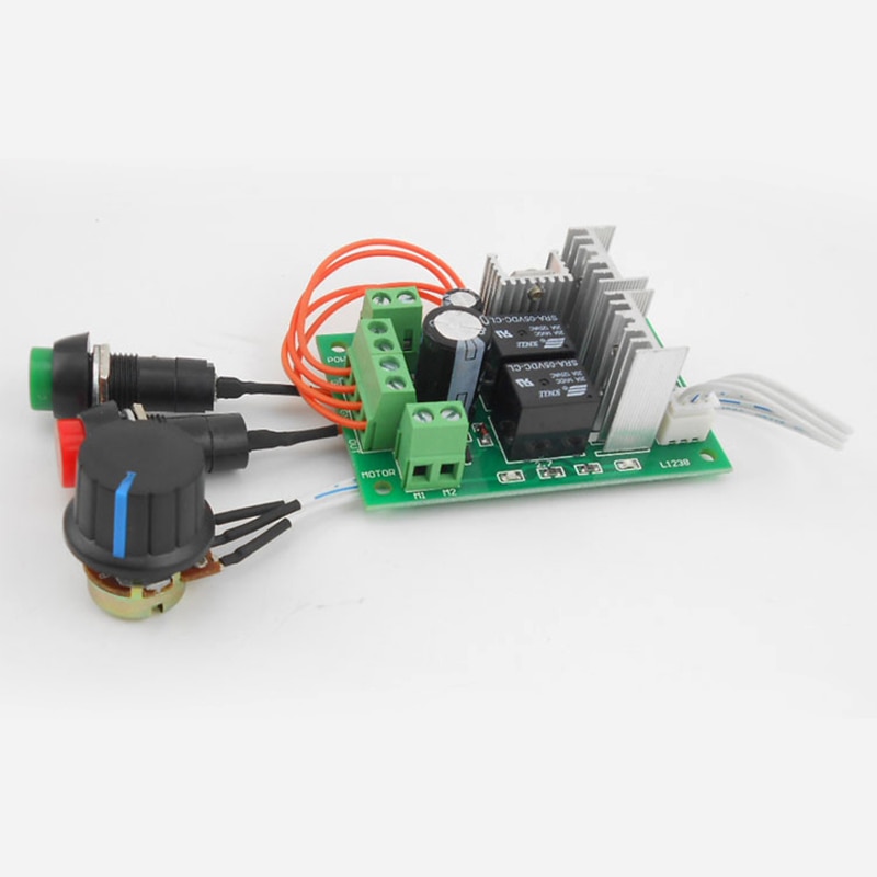 6 V/12 V/24 V 10A PWM dc motor controller zelf-reset vooruit & achteruit lineaire actuator gouverneur snelheidsregeling zelf-reset