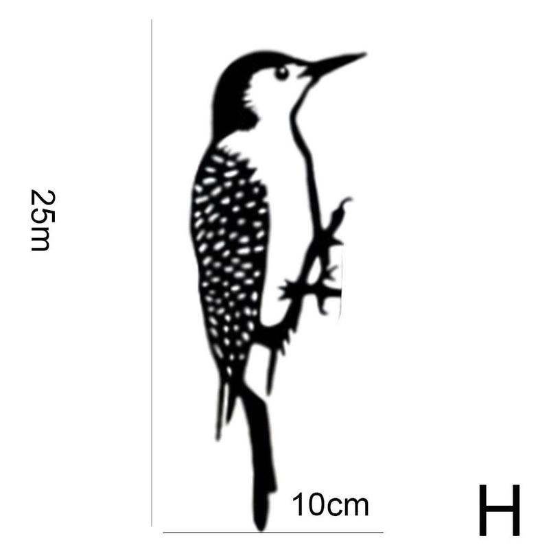 Takorautatonttu metalli lintu kolibri aita koriste varpunen robin puutarha asetettu metalli lintu kyltti kotiin vartteet