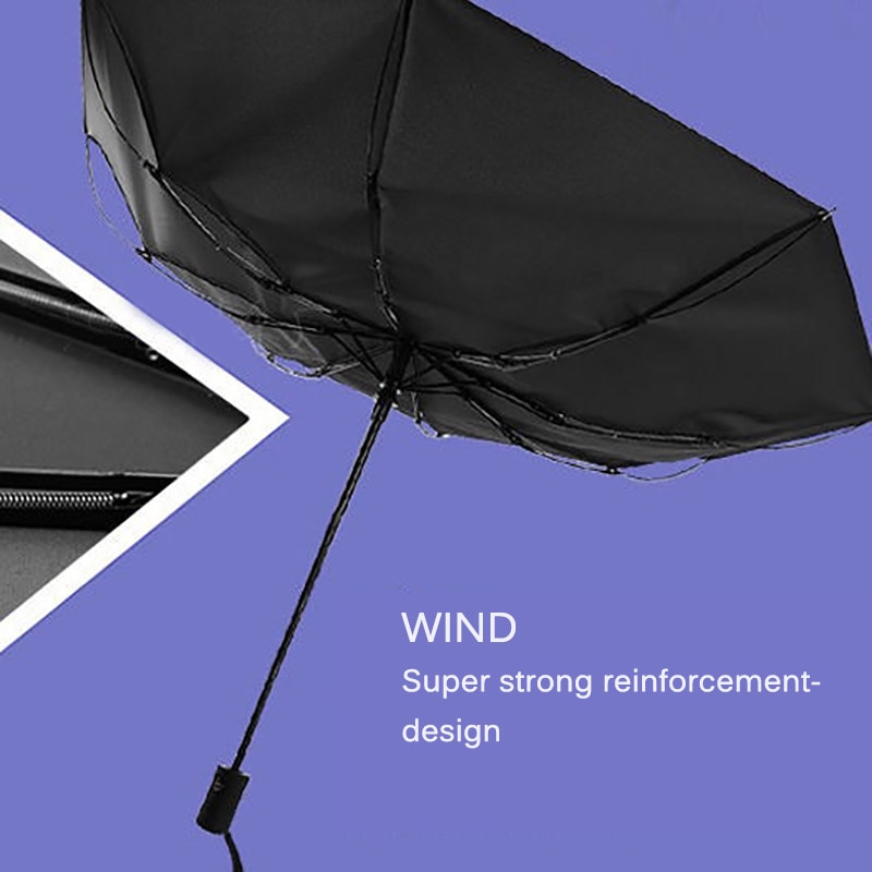 Auto Paraplu voor Citroen, Opvouwbare Paraplu Reisparaplu Automatisch Openen en Sluiten Draagbare Stormvast en Windbestendig Zakparaplu Auto Accessoires,10 Ribs-A