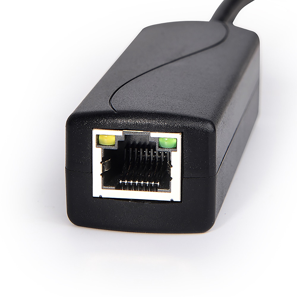 10/100M Poe Splitter Met Ieee 802.3af/Bij Standaard & 12V 2A Output & 42.5-57V 0.65A 30W Input Power Over ethernet Voor Ip Camera