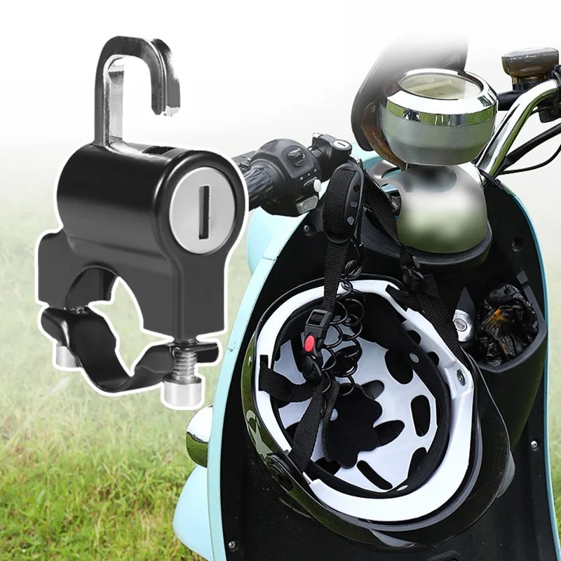 Elektrisch fietshelmslot Anti-diefstalbevestiging Multifunctioneel slot Hoofdbevestiging voor fietsen Anti-diefstal slot