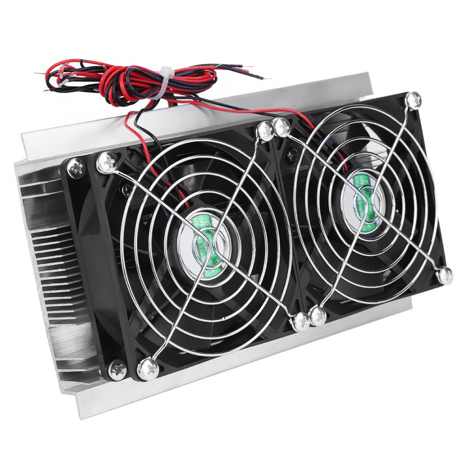 120W Dual-core Semiconductor Kälte Peltier Kühler Luftkühlung Kühler DIY Mini Kühlschrank Kühlsystem kühlung ausrüstung