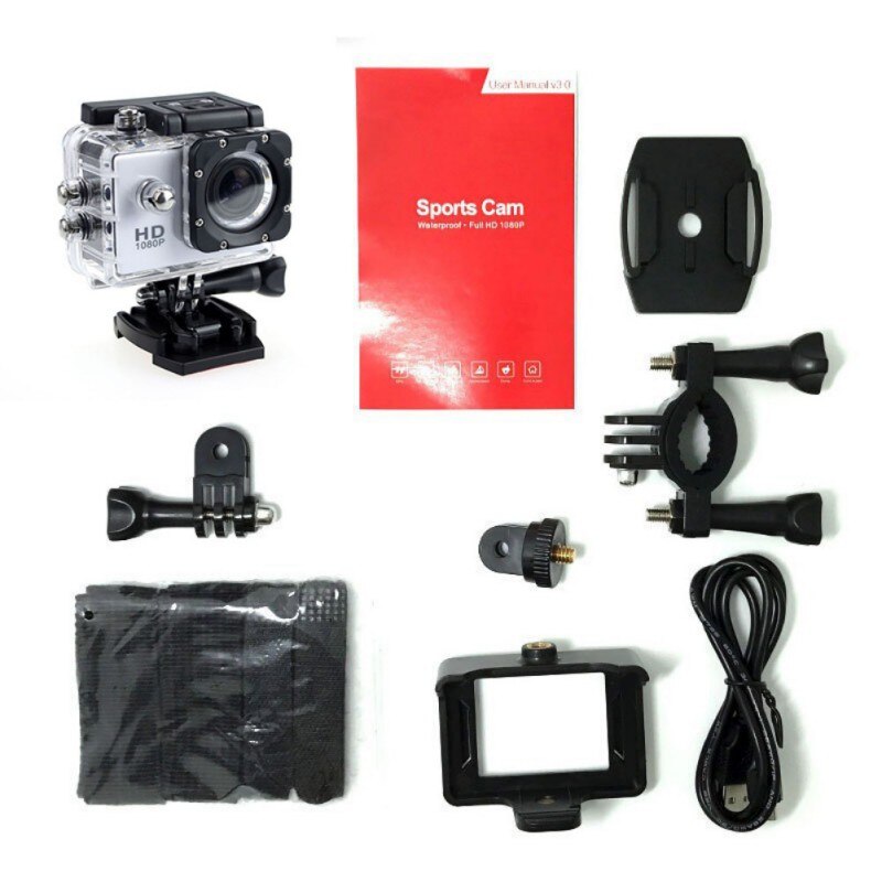 SJ4000 Portable Waterproof Sports Camera HD DV Car Action Video Record Camcorder Multi-Color Choose*