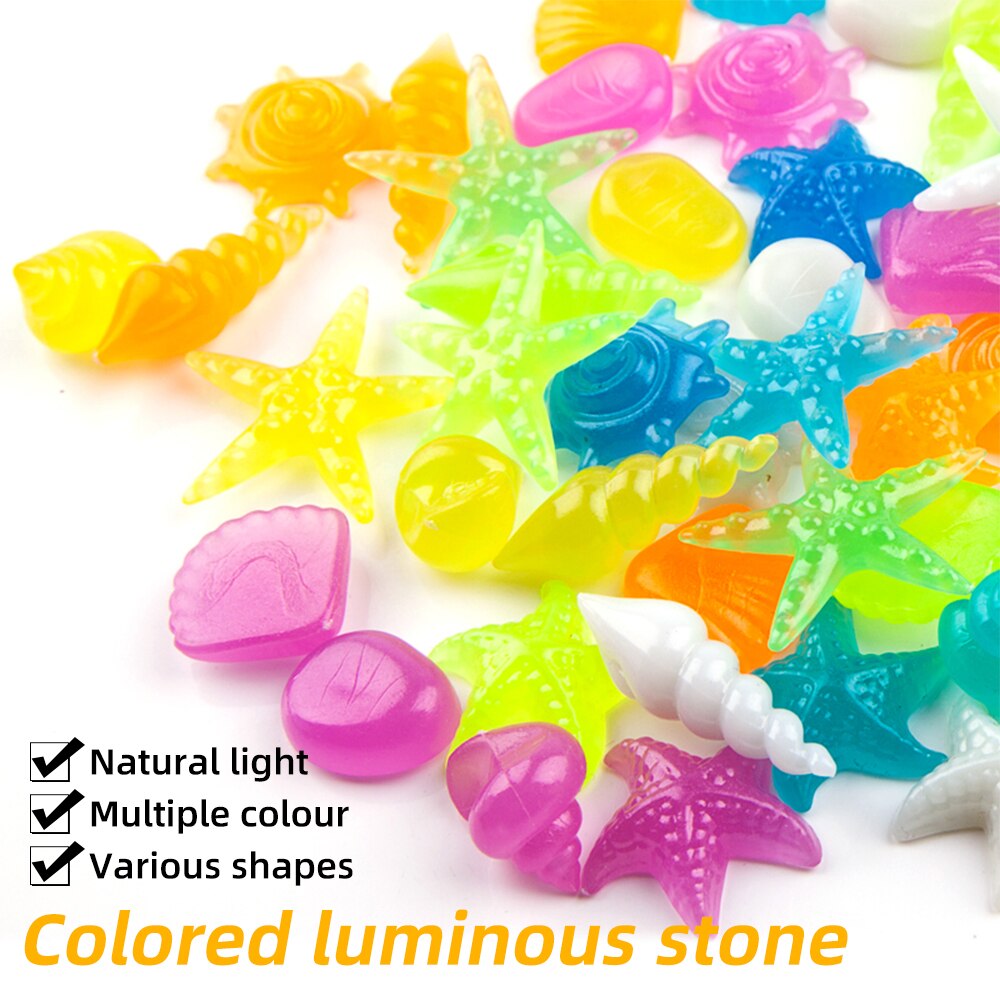 Glow In The Dark Garden Pebbles Glow Stones Rocks For Walkways Garden Path Patio Lawn Garden Yard Decoration Stone Ornament