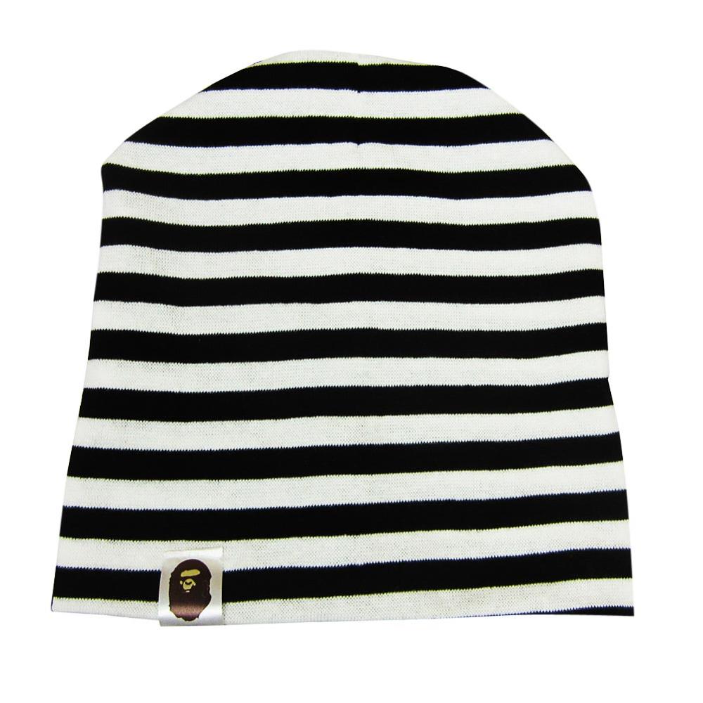 Hat nice camo print bomuld børn hat beanie tørklæde krave fjeder cap børn drenge piger beanies hatte sæt: Sort hat