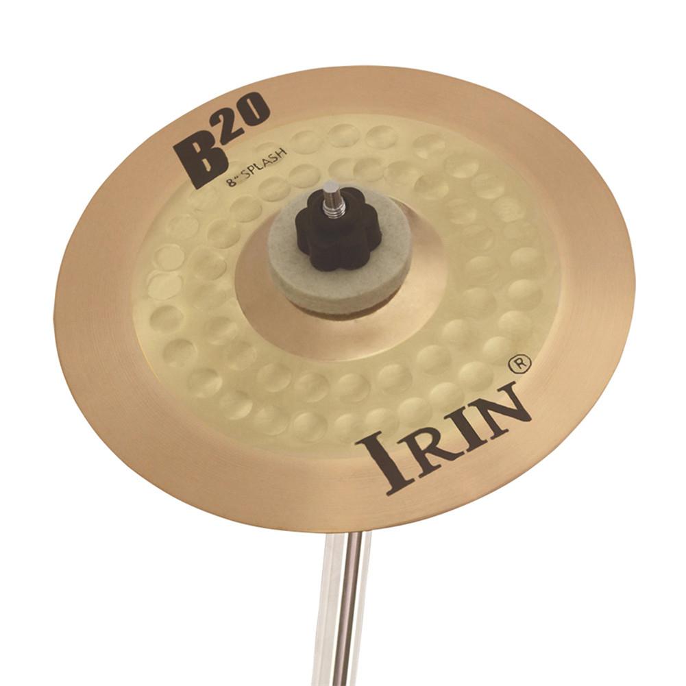 IRIN 8 Inch B20 Cymbal Bronze Cymbal for Drum Set Percussion Musical Instrument Drum Parts Accessories: Default Title