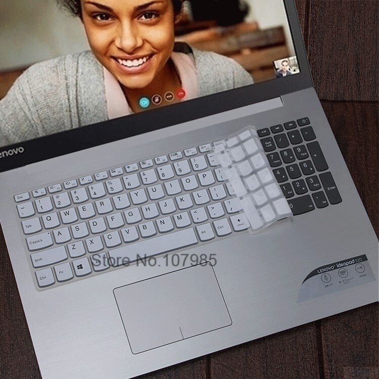 Coque de protection pour clavier d'ordinateur portable, étui pour Lenovo IdeaPad S145 (15 ") 15.6'' V145 V145 15ast 15IWL S 145: white