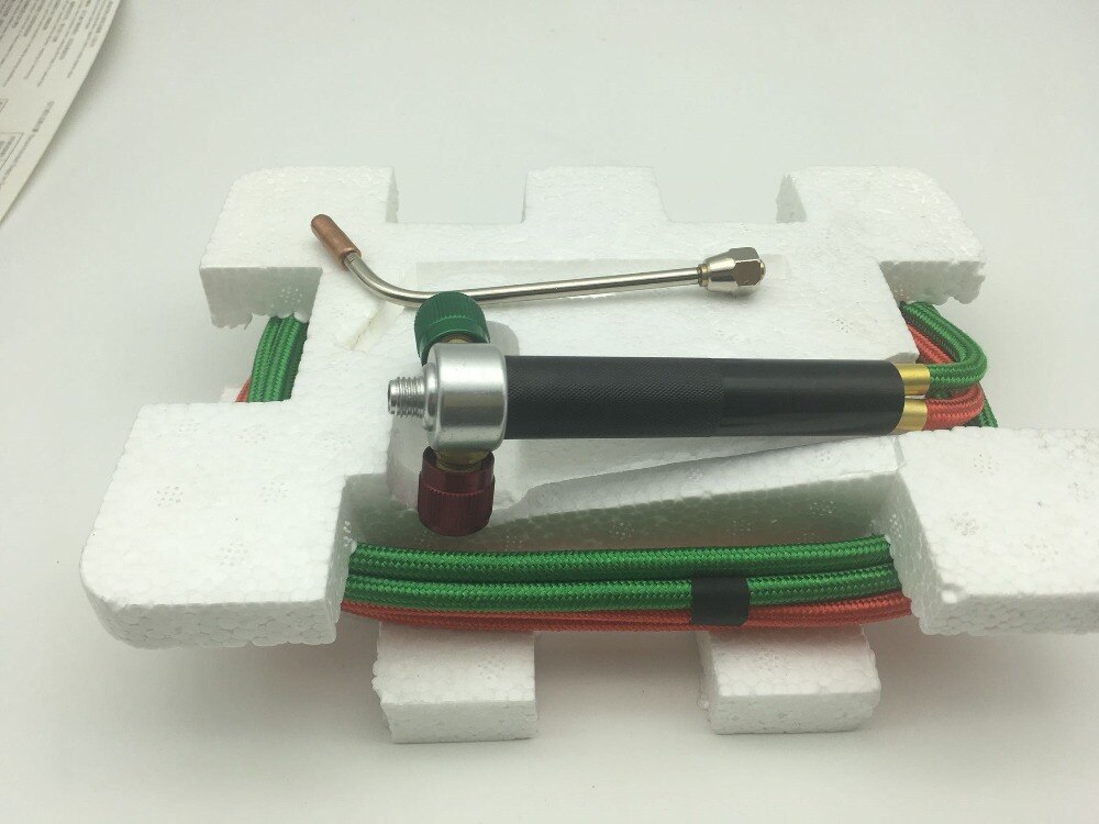 Petit Smith torche à gaz Mini soudure coupe soudeur bijoux outils avec 5 embouts buse or oxygène fondant torche allumage léger