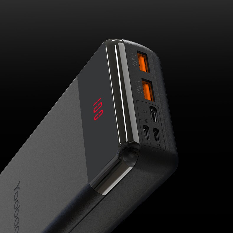 30000mAh 30W-PD USB Backup External Battery Power Bank Pack Charger for Cell Phone