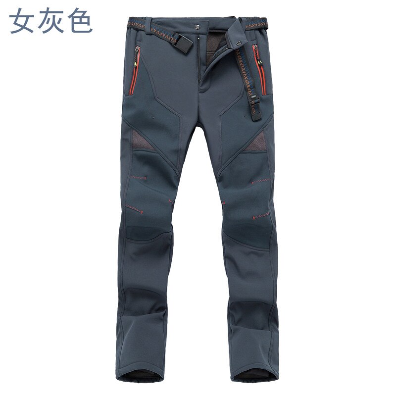 Hiver Solft Shell pantalon hommes Ski pantalon hommes Ski pantalon imperméable neige pantalon épaissir polaire randonnée pantalon Snowboard pantalon: 05 / XXL