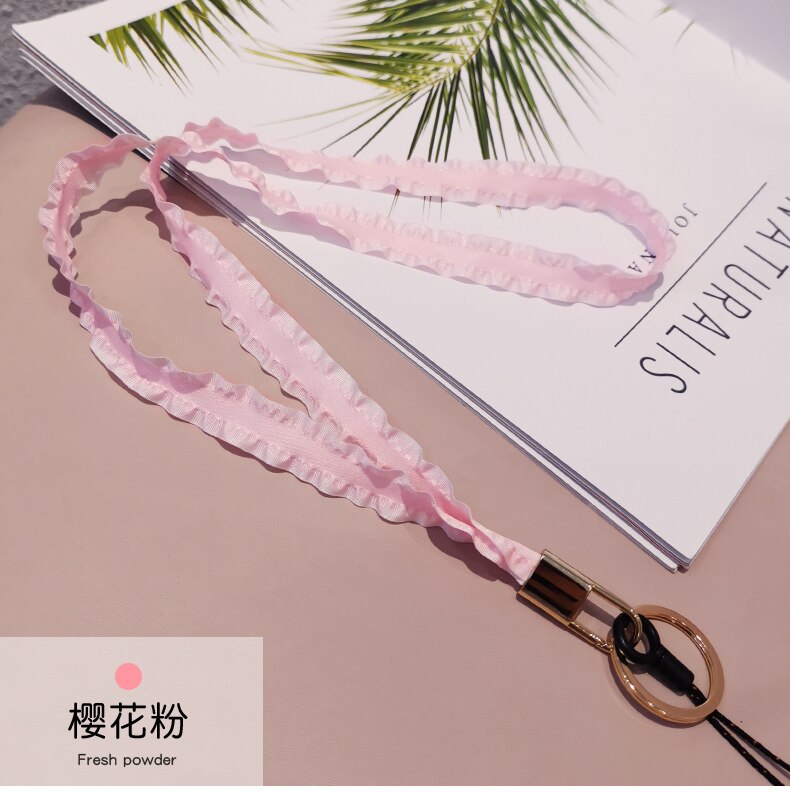 Telefoon Ketting Lanyard Is Geschikt Voor Iphone 13 Xiaomi Samsung Sleutelhanger Telefoon Lanyard Lotusblad Chain Polsband Lanyard: 09