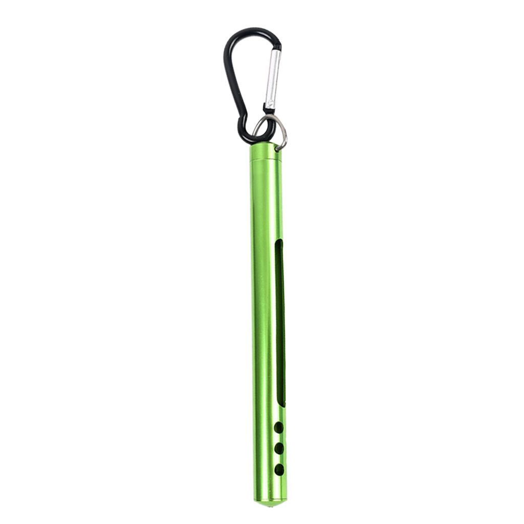 Water Thermometer Fishing Thermometer with Carabiner for River Lake: Green