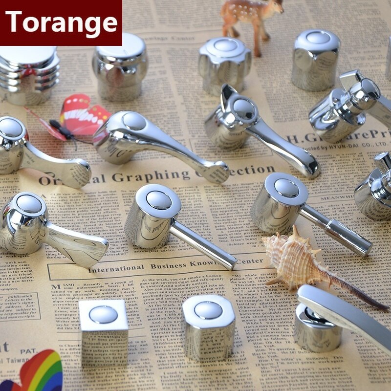 Faucet handle switch handle accessories triangle valve small spout dish basin single cold quick open valve core handwheel