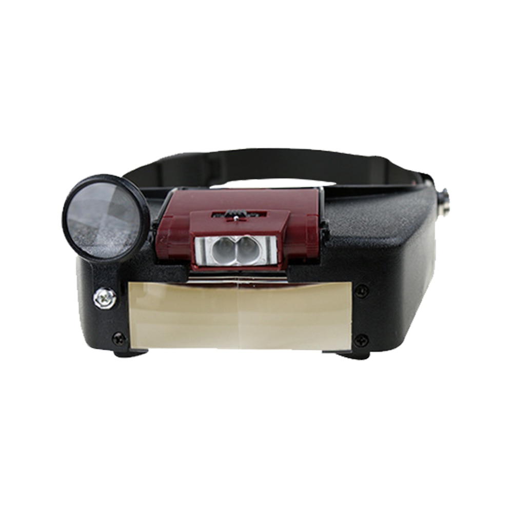 Beekeeping Headband Magnifying Glass With Led Lamp For Rearing Bee Queen Equipment With 5 Lens 1.0 - 6.0X Multiple Magnification