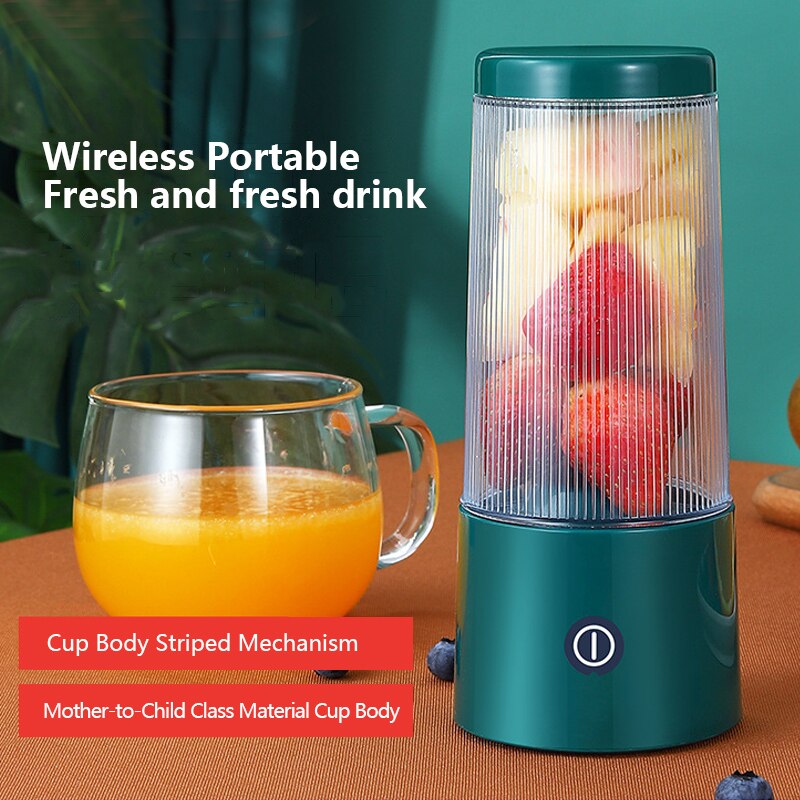 Xiaomi mijia juicer casa espremedor elétrico copo de suco usb recarregável copo de suco laranja mini leite de soja frutas liquidificador smoothie b